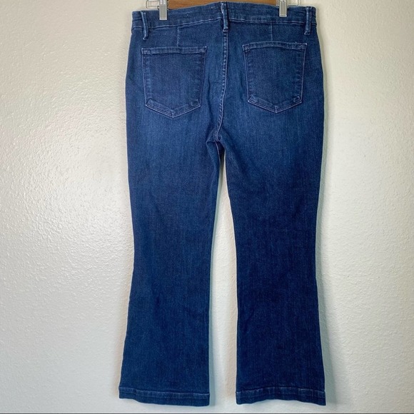 FRAME Le Crop Mini Boot Lace Up Jeans Hayworth - Picture 10 of 10